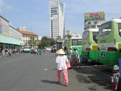 Ho Chi Minh Stadt - Busbahnhof